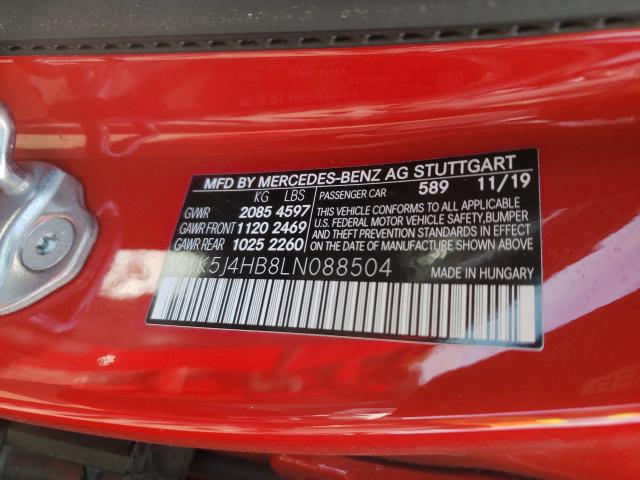 Photo 9 VIN: W1K5J4HB8LN088504 - MERCEDES-BENZ CLA 250 4M 