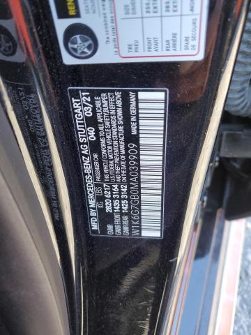 Photo 11 VIN: W1K6G7GB0MA039909 - MERCEDES-BENZ S-CLASS 