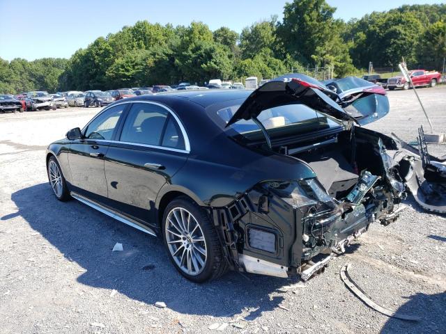 Photo 2 VIN: W1K6G7GB0NA096919 - MERCEDES-BENZ S 580 4MAT 