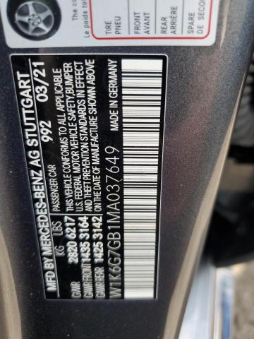 Photo 11 VIN: W1K6G7GB1MA037649 - MERCEDES-BENZ S 580 4MAT 