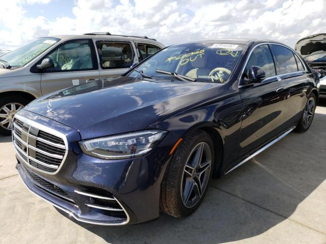 Photo 1 VIN: W1K6G7GB2NA128673 - MERCEDES-BENZ S 580 4MAT 