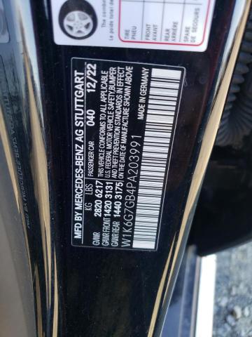 Photo 11 VIN: W1K6G7GB4PA203991 - MERCEDES-BENZ S 580 4MAT 