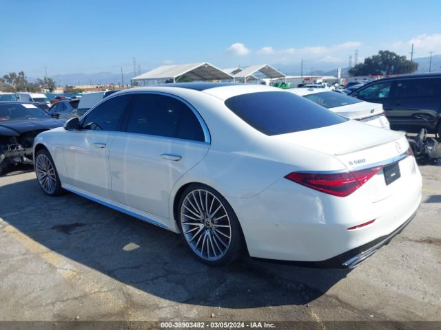 Photo 2 VIN: W1K6G7GB5NA125590 - MERCEDES-BENZ S-CLASS 