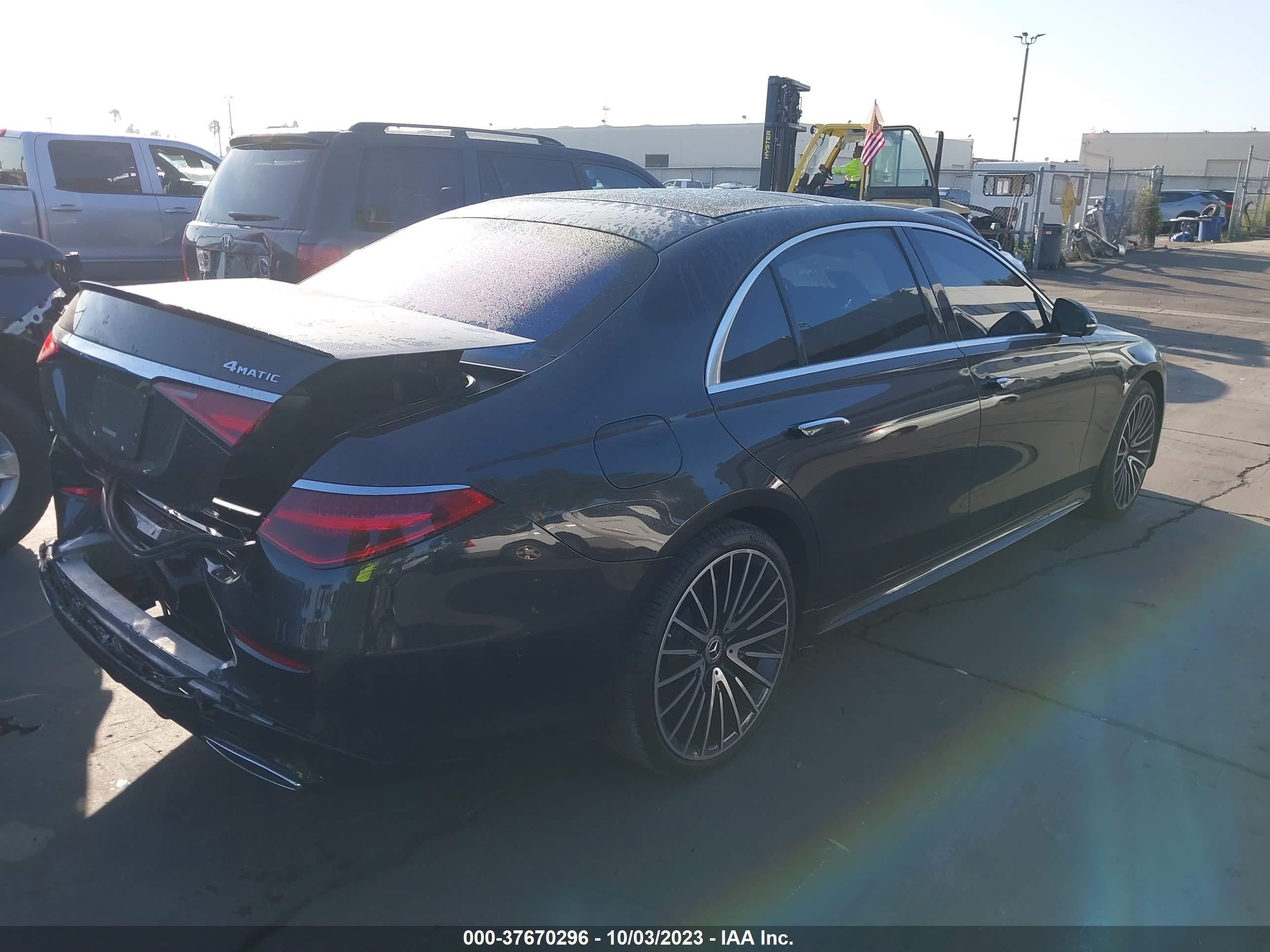 Photo 3 VIN: W1K6G7GB5NA134581 - MERCEDES-BENZ S-KLASSE 