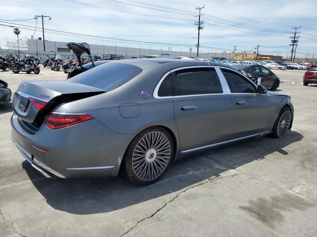 Photo 2 VIN: W1K6X7GB7NA114588 - MERCEDES-BENZ MAYBACH S-KLASSE 