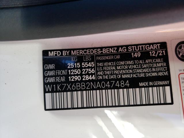 Photo 11 VIN: W1K7X6BB2NA047484 - MERCEDES-BENZ AMG GT 53 