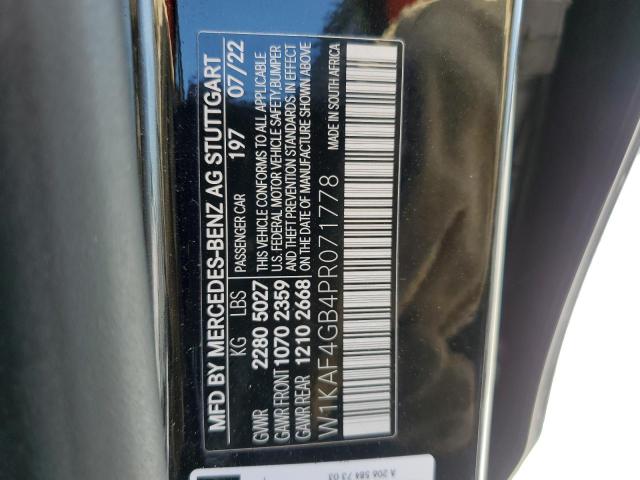 Photo 11 VIN: W1KAF4GB4PR071778 - MERCEDES-BENZ C 300 