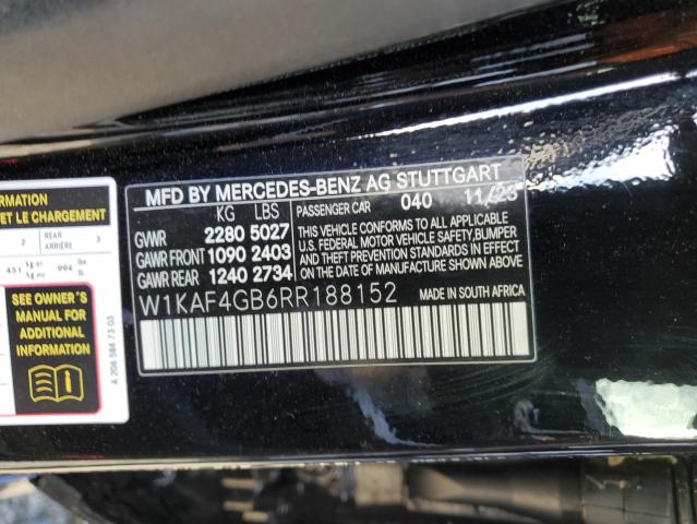 Photo 11 VIN: W1KAF4GB6RR188152 - MERCEDES-BENZ C 300 