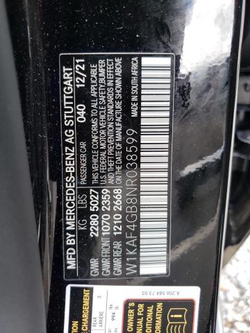 Photo 11 VIN: W1KAF4GB8NR038599 - MERCEDES-BENZ C 300 