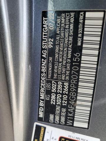 Photo 11 VIN: W1KAF4GB9PR070156 - MERCEDES-BENZ C 300 