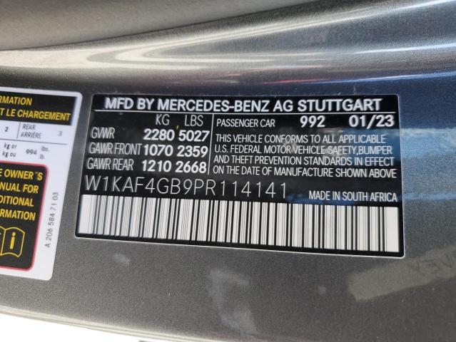 Photo 11 VIN: W1KAF4GB9PR114141 - MERCEDES-BENZ C 300 