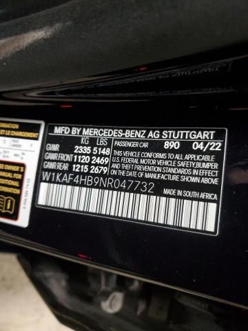 Photo 11 VIN: W1KAF4HB9NR047732 - MERCEDES-BENZ C 300 4MAT 