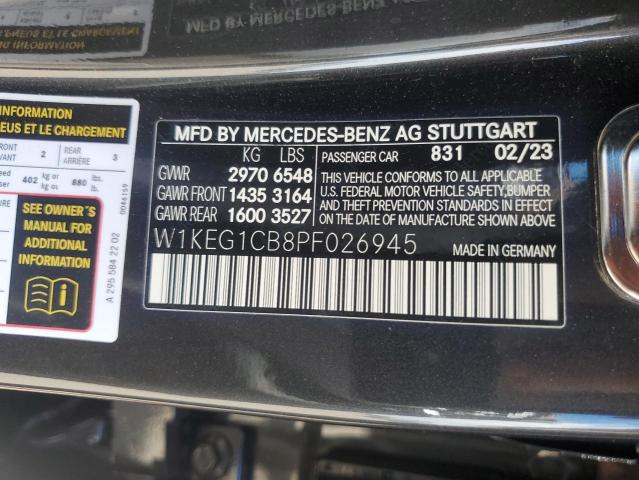 Photo 11 VIN: W1KEG1CB8PF026945 - MERCEDES-BENZ EQE SEDAN 