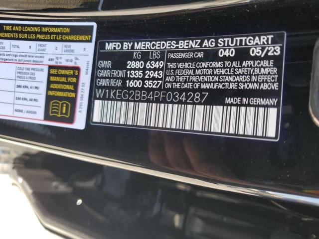 Photo 11 VIN: W1KEG2BB4PF034287 - MERCEDES-BENZ EQE SEDAN 