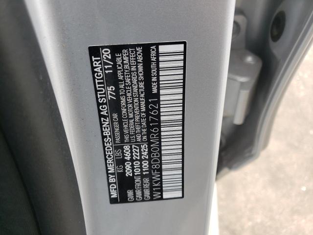 Photo 12 VIN: W1KWF8DB0MR617621 - MERCEDES-BENZ C 300 