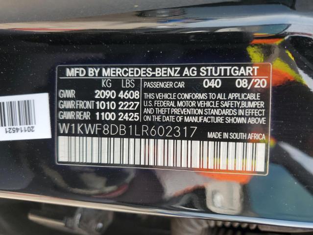 Photo 11 VIN: W1KWF8DB1LR602317 - MERCEDES-BENZ C 300 