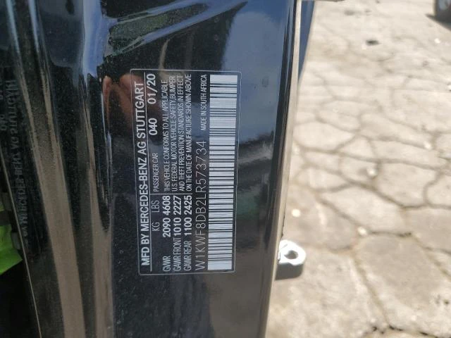 Photo 11 VIN: W1KWF8DB2LR573734 - MERCEDES-BENZ C 300 