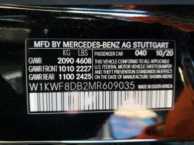 Photo 9 VIN: W1KWF8DB2MR609035 - MERCEDES-BENZ C 300 