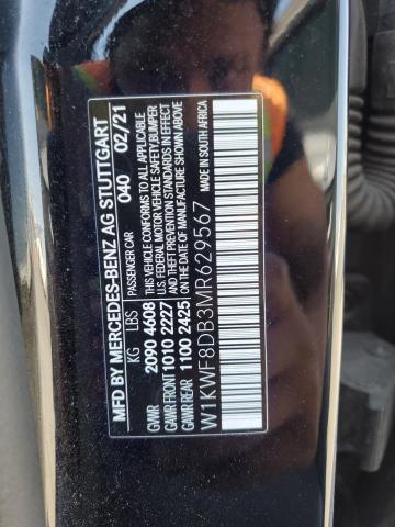 Photo 11 VIN: W1KWF8DB3MR629567 - MERCEDES-BENZ C 300 