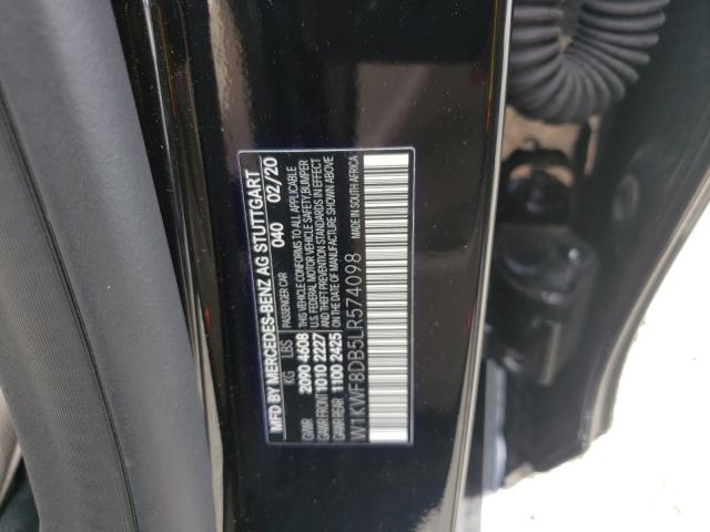 Photo 9 VIN: W1KWF8DB5LR574098 - MERCEDES-BENZ C 300 