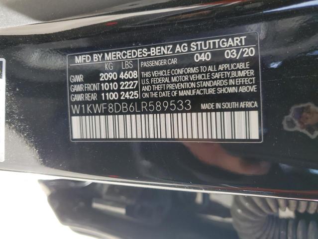 Photo 11 VIN: W1KWF8DB6LR589533 - MERCEDES-BENZ C-CLASS 