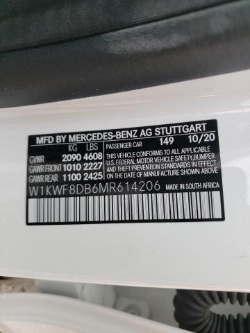 Photo 9 VIN: W1KWF8DB6MR614206 - MERCEDES-BENZ C 300 