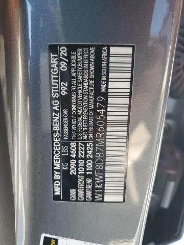 Photo 12 VIN: W1KWF8DB7MR605479 - MERCEDES-BENZ C 300 