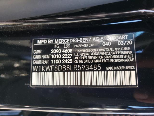 Photo 9 VIN: W1KWF8DB8LR593485 - MERCEDES-BENZ C 300 