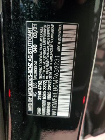 Photo 12 VIN: W1KWF8EB0MR639231 - MERCEDES-BENZ C 300 4MAT 