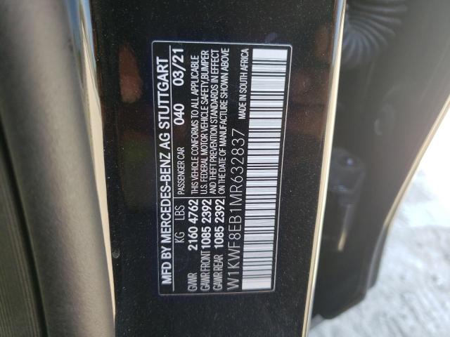 Photo 9 VIN: W1KWF8EB1MR632837 - MERCEDES-BENZ C 300 4MAT 