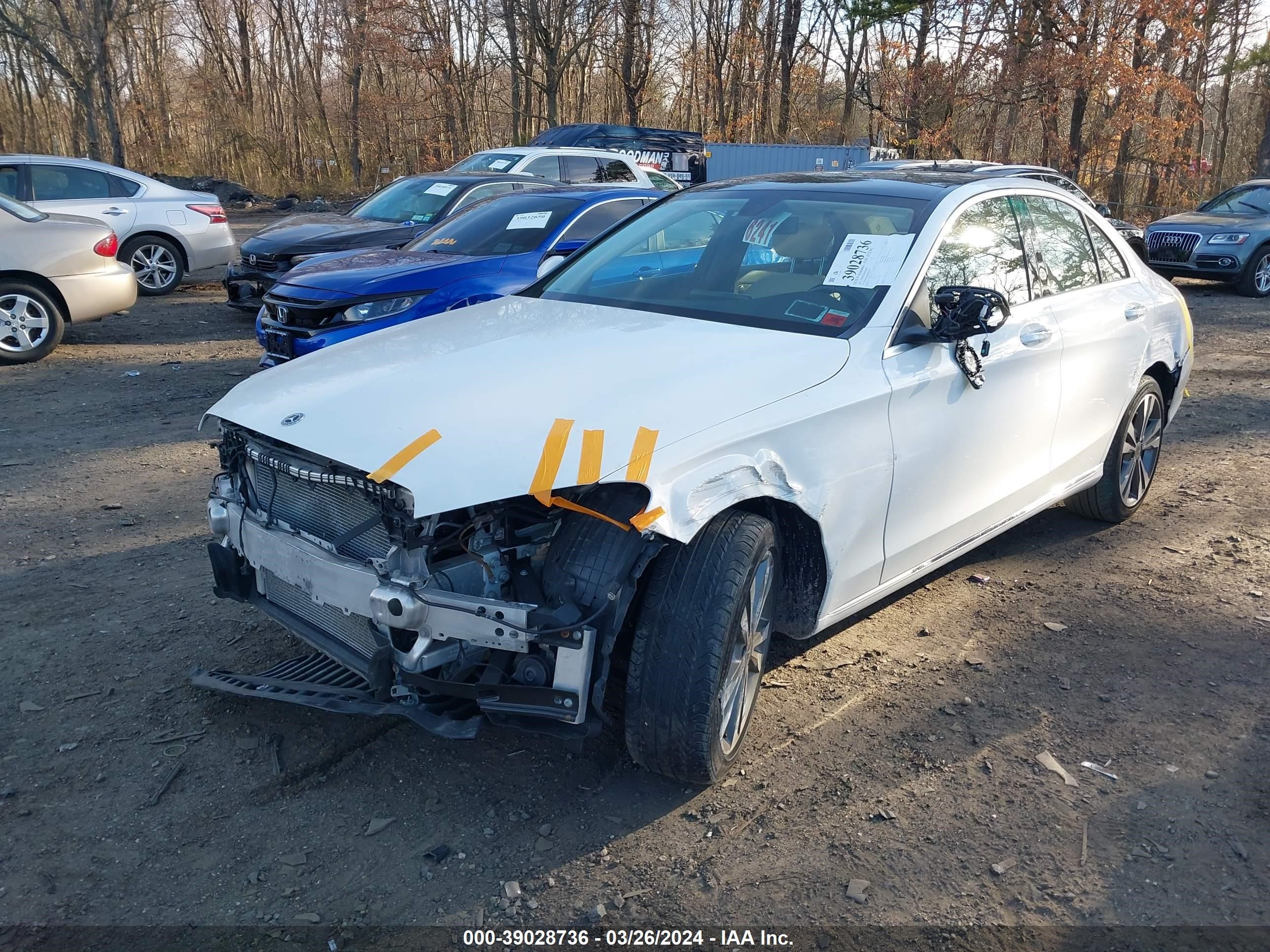 Photo 1 VIN: W1KWF8EB2MR629381 - MERCEDES-BENZ C-KLASSE 