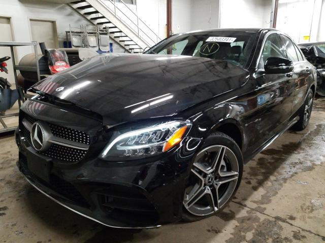 Photo 1 VIN: W1KWF8EB3MR610323 - MERCEDES-BENZ C 300 4MAT 