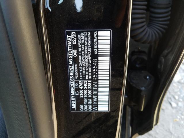 Photo 9 VIN: W1KWF8EB6LR575548 - MERCEDES-BENZ C 300 4MAT 