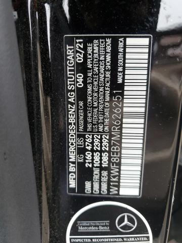 Photo 11 VIN: W1KWF8EB7MR626251 - MERCEDES-BENZ C 300 4MAT 