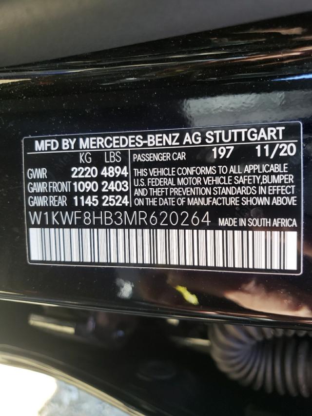 Photo 9 VIN: W1KWF8HB3MR620264 - MERCEDES-BENZ C 63 AMG-S 