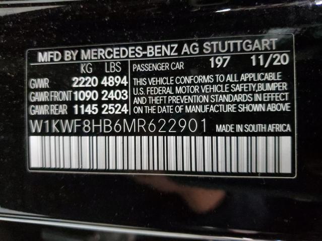 Photo 9 VIN: W1KWF8HB6MR622901 - MERCEDES-BENZ C 63 AMG-S 