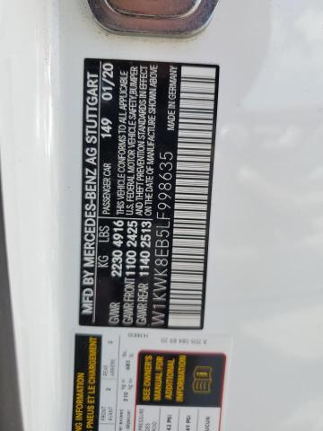 Photo 11 VIN: W1KWK8EB5LF998635 - MERCEDES-BENZ C 300 4MAT 