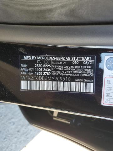 Photo 12 VIN: W1KZF8DB3MA969510 - MERCEDES-BENZ E 350 