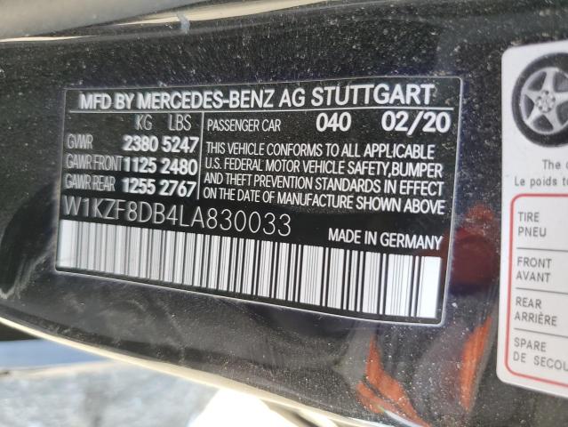 Photo 11 VIN: W1KZF8DB4LA830033 - MERCEDES-BENZ E 350 