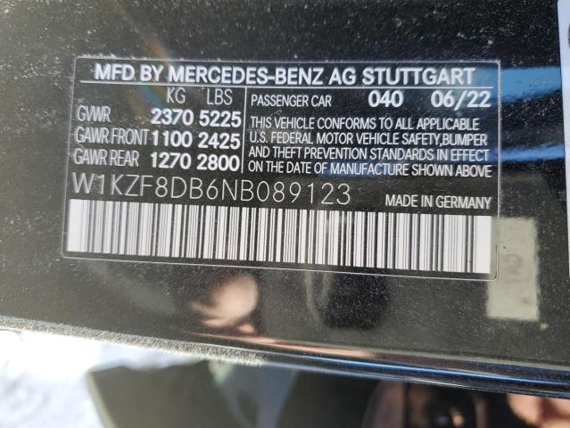 Photo 11 VIN: W1KZF8DB6NB089123 - MERCEDES-BENZ E-CLASS 