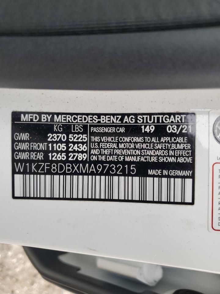 Photo 11 VIN: W1KZF8DBXMA973215 - MERCEDES-BENZ E-KLASSE 