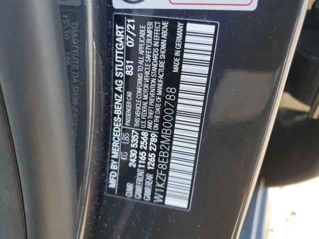 Photo 11 VIN: W1KZF8EB2MB000788 - MERCEDES-BENZ E 350 4MAT 