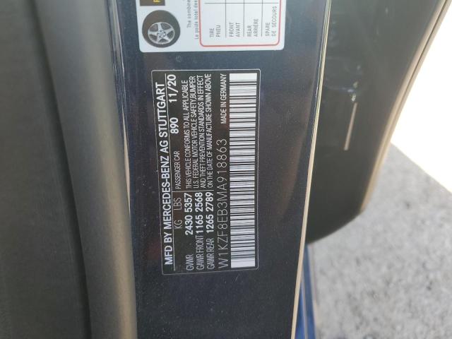 Photo 11 VIN: W1KZF8EB3MA918863 - MERCEDES-BENZ E 350 4MAT 