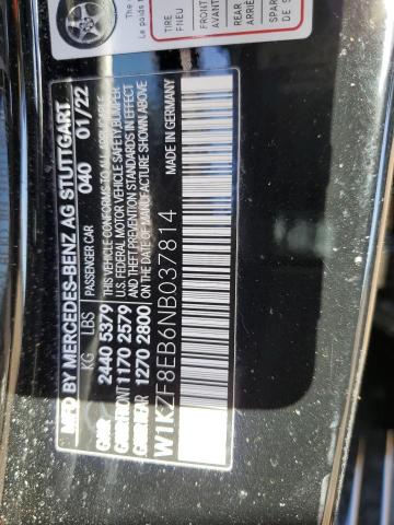 Photo 11 VIN: W1KZF8EB6NB037814 - MERCEDES-BENZ E 350 4MAT 