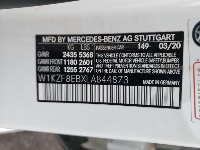 Photo 9 VIN: W1KZF8EBXLA844873 - MERCEDES-BENZ E 350 4MAT 