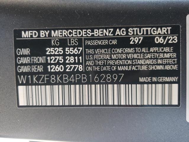 Photo 11 VIN: W1KZF8KB4PB162897 - MERCEDES-BENZ E-CLASS 