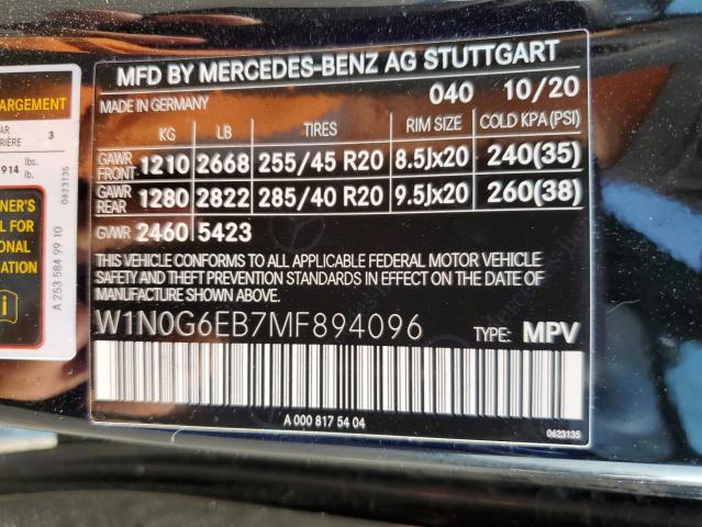 Photo 11 VIN: W1N0G6EB7MF894096 - MERCEDES-BENZ GLC 43 4MA 