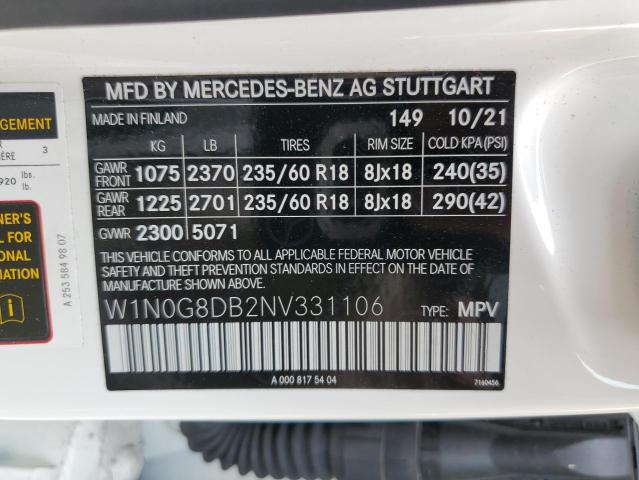 Photo 11 VIN: W1N0G8DB2NV331106 - MERCEDES-BENZ GLC 