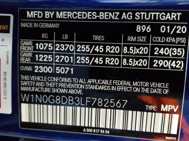 Photo 9 VIN: W1N0G8DB3LF782567 - MERCEDES-BENZ GLC 300 