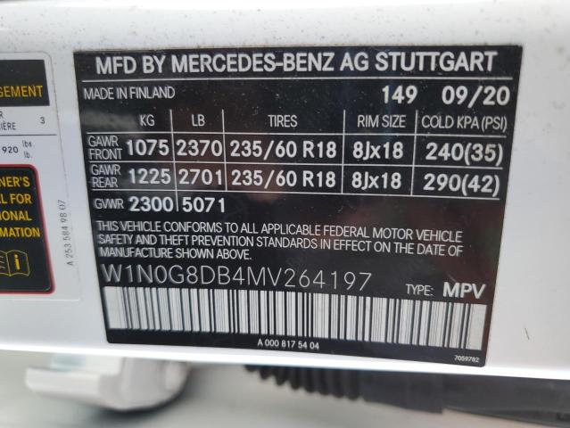 Photo 12 VIN: W1N0G8DB4MV264197 - MERCEDES-BENZ GLC 300 